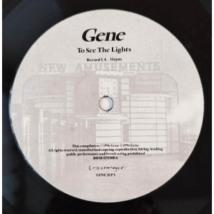 Gene - To See The Lights 1996 UK 1st Press 2 x Vinyl LP  ***READY TO SHIP from Hong Kong***